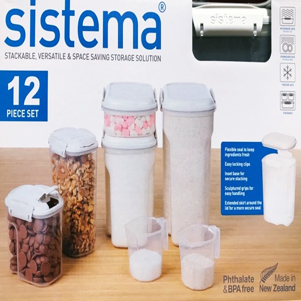 SISTEMA 시스테마 저장용기 12P / 뉴질랜드산